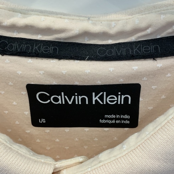 Calvin Klein Men's Cream Polo Shirt - Picture 2 of 9